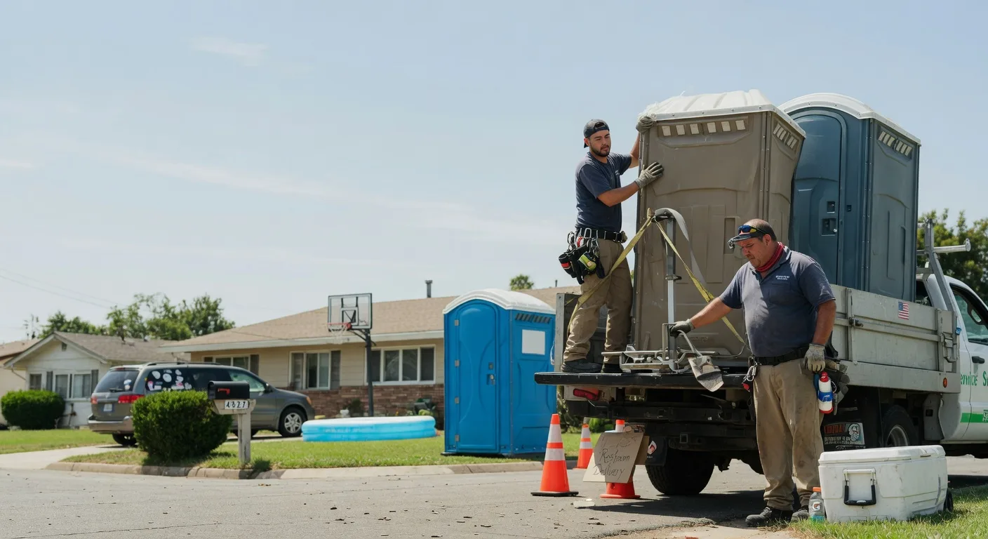 Porta Potty Rental in Lerna, IL near me