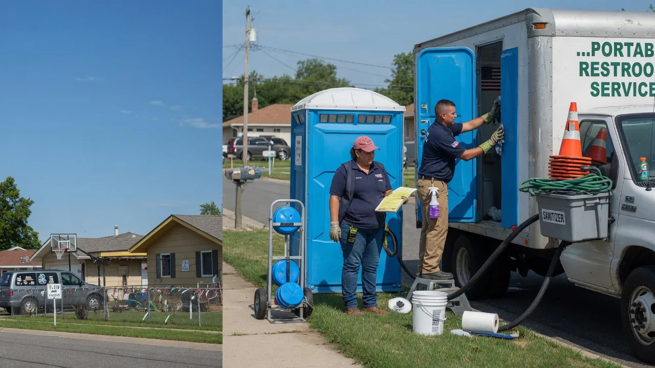 Porta Potty Rental in Lerna, IL near me
